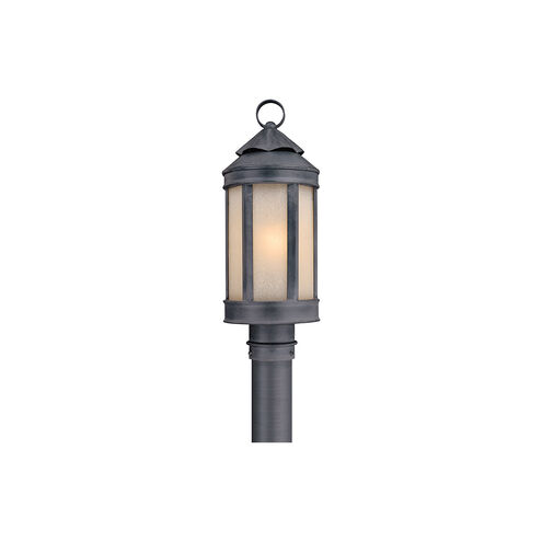 Alexandra 1 Light 18 inch Antique Iron Post