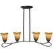 Springdale 4 Light 39 inch Dark Bronze Island Fixture Ceiling Light