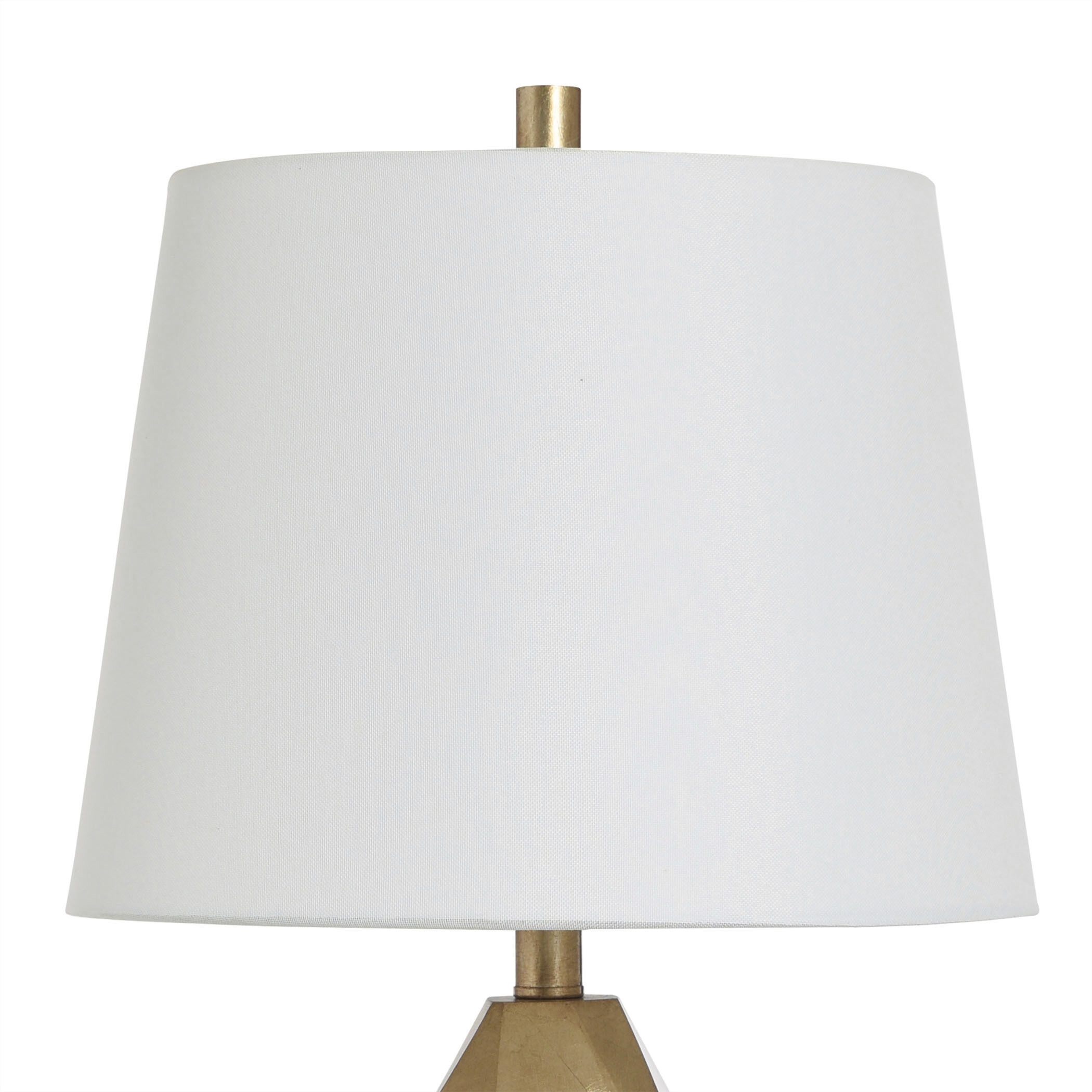 Signature 25 inch 100 watt Gold Table Lamp Portable Light