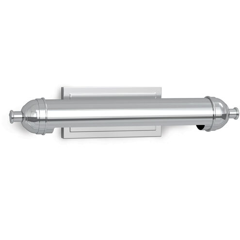 Devon 50 watt 17.5 inch Polished Nickel Picture Light Wall Light, Small