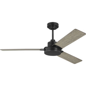 Jovie 52 52 inch Aged Pewter with Light Grey Weathered Oak Blades Ceiling Fan