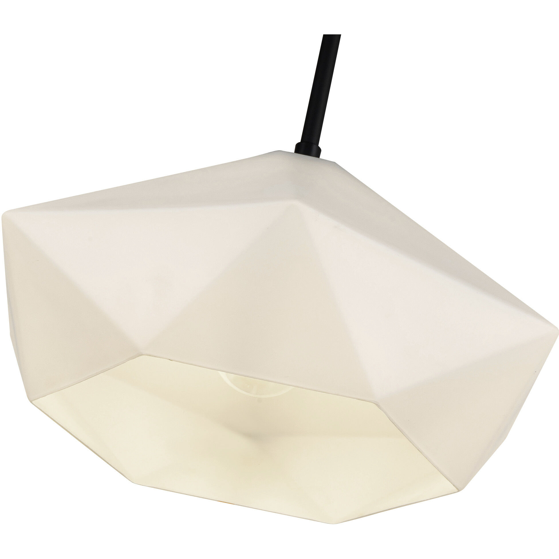 Alora Mood Krysta Pendant Ceiling Light in Matte Black