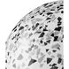 Ross Black/White/Gray Decorative Balls, Set of 2