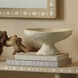 Garden Cream Pedestal Bowl
