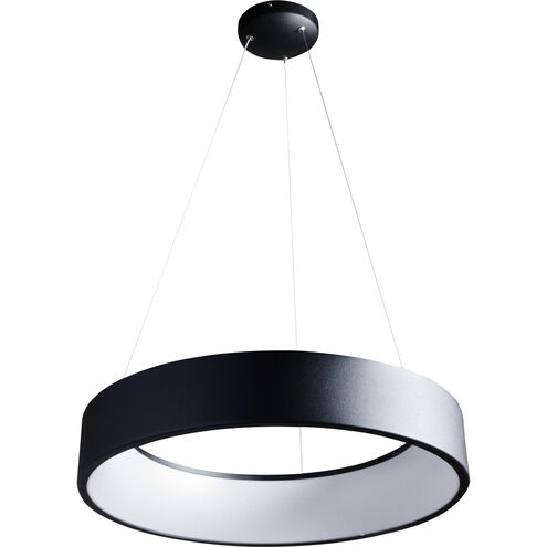 Orbit LED 23 inch Black Pendant Ceiling Light