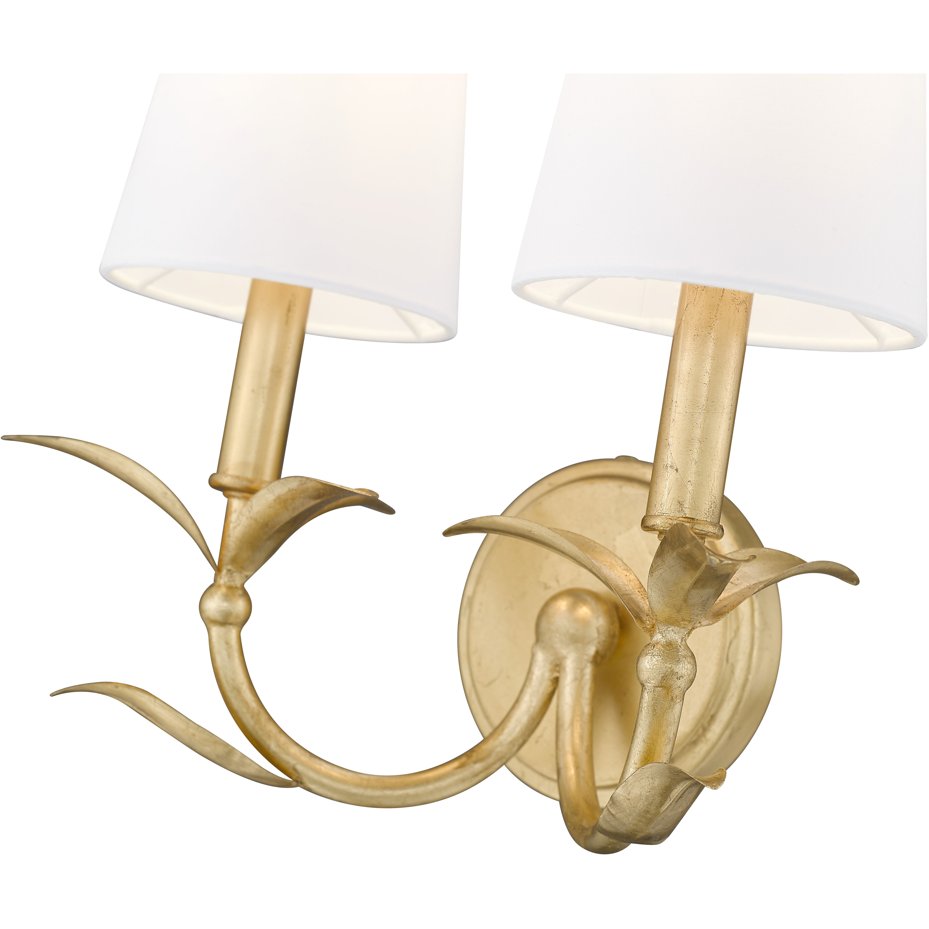 Aslin Wall Sconce Wall Light in Gold Leaf