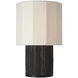 Anne-Marie Barton Fumar 17.5 inch 15.00 watt Ridged Carbon Table Lamp Portable Light