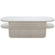Parker 84 X 22 inch White Wash Console