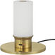 Gadabout 20 inch 3 watt Polished Brass Cordless Table Lamp Portable Light