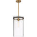 Reflecta 1 Light 11 inch Old Satin Brass Pendant Ceiling Light