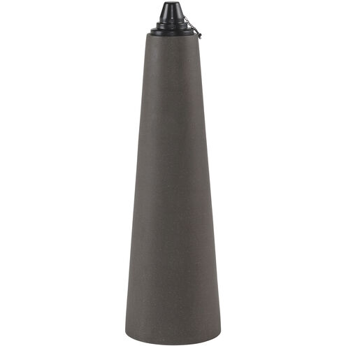 Cameron 27.6 inch Dark Brown Painted Oil Patio Torch