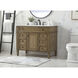 Park Avenue 42 X 22 X 35 inch Driftwood Vanity Sink Set