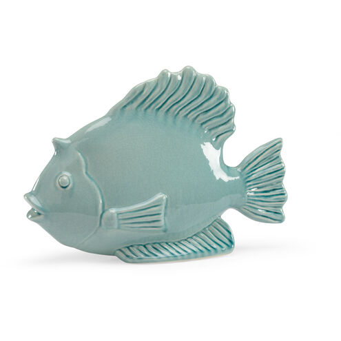 Bradshaw Orrell Crackle Celedon Glaze Fish Accent