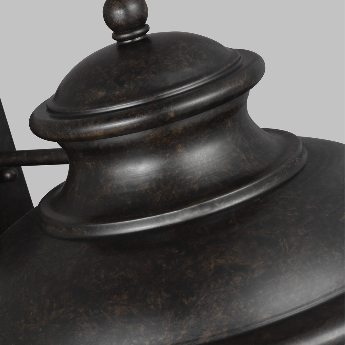 Cape May 1 Light 20.25 inch Burled Iron Outdoor Wall Lantern, Extra Large