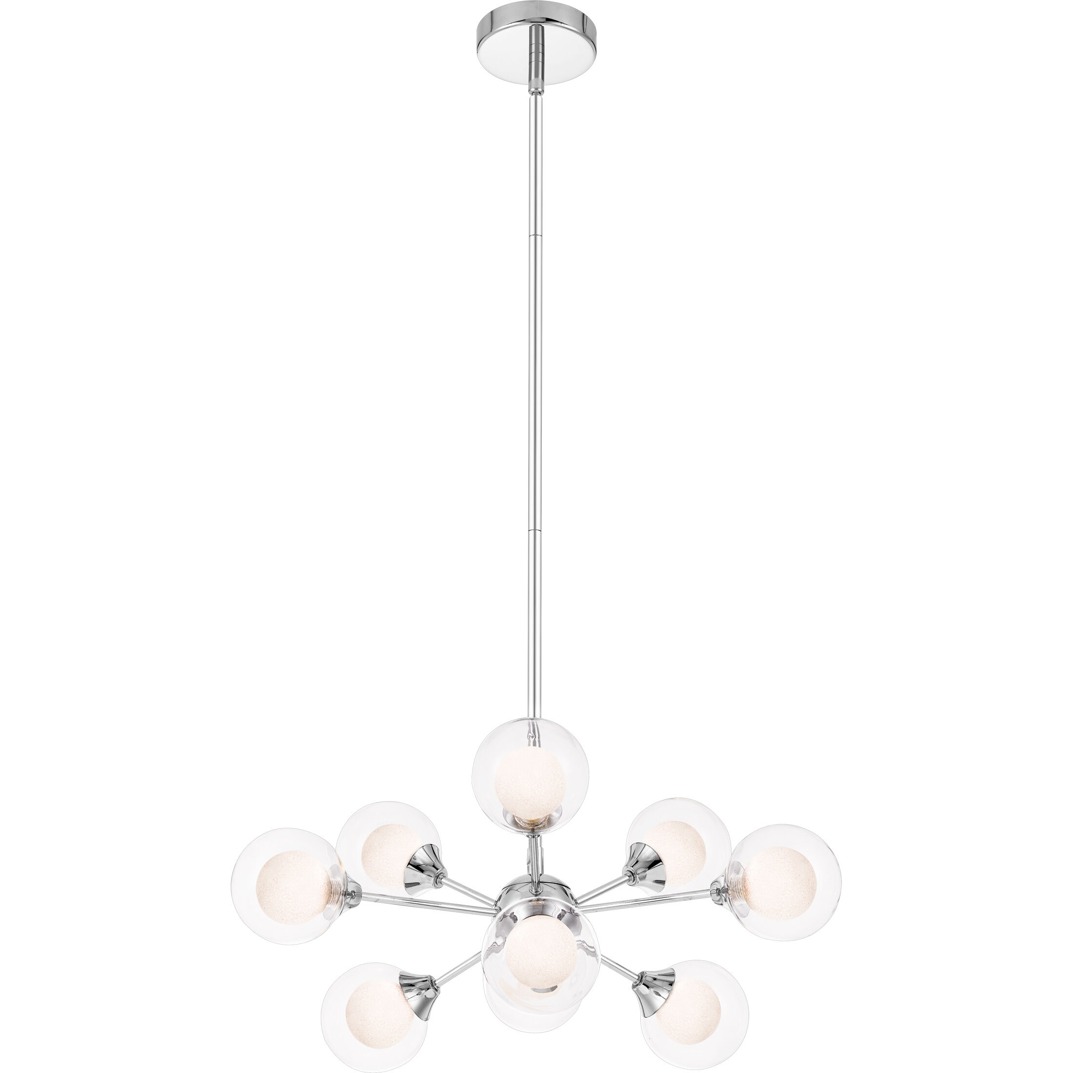 Spellbound 9 Light 20 inch Polished Chrome Pendant Ceiling Light