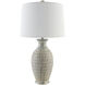 Veroli 23 inch 100 watt Glazed and Plated Accent Table Lamp Portable Light