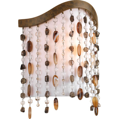 Dance 1 Light 9 inch Desert Sand ADA Wall Sconce Wall Light
