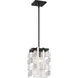 Painesdale 1 Light 9 inch Sand Coal And Polished Nickel Mini Pendant Ceiling Light