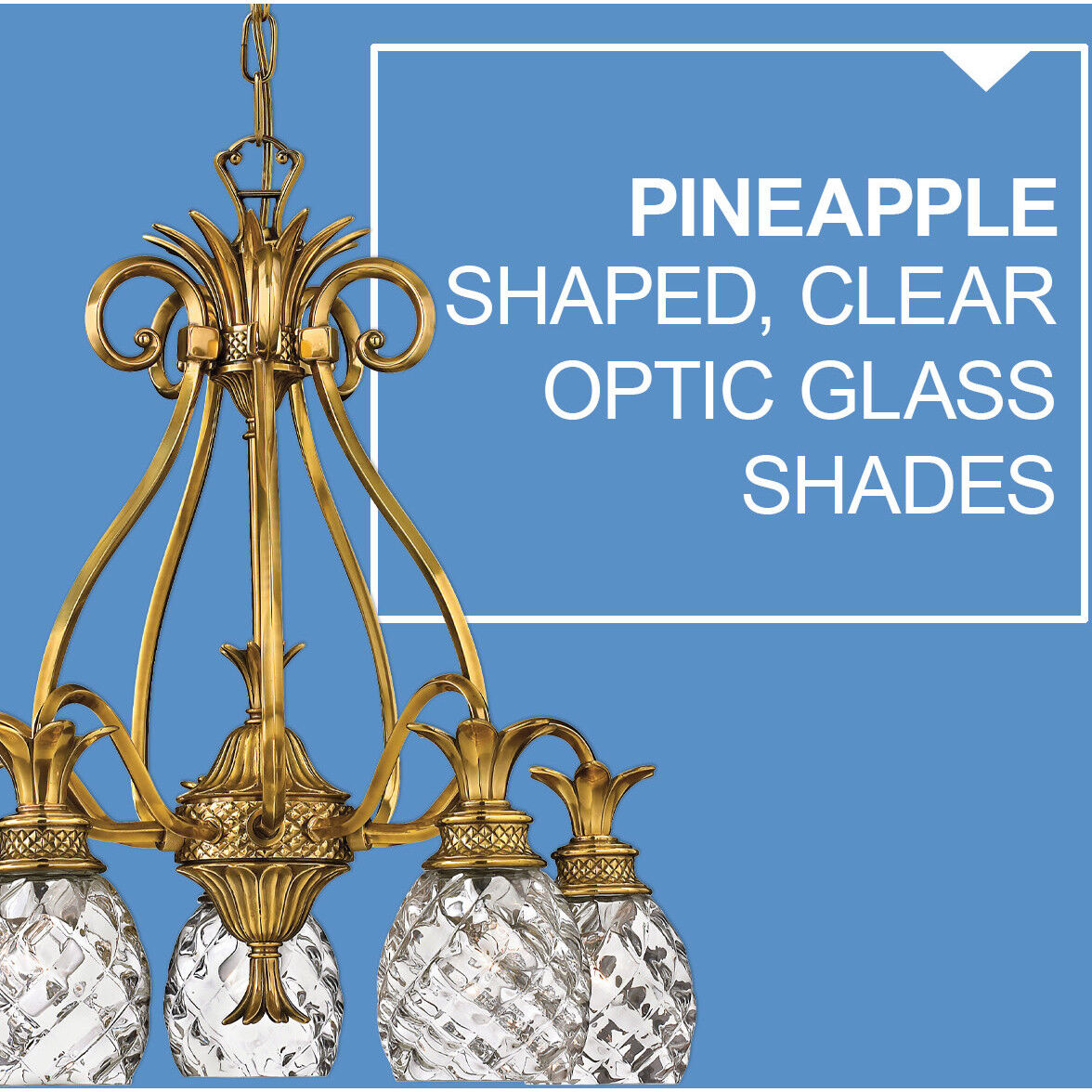 Plantation 5 Light 22.25 inch Burnished Brass Indoor Chandelier Ceiling Light