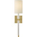 Anika 1 Light 4.75 inch Lacquered Brass Sconce Wall Light