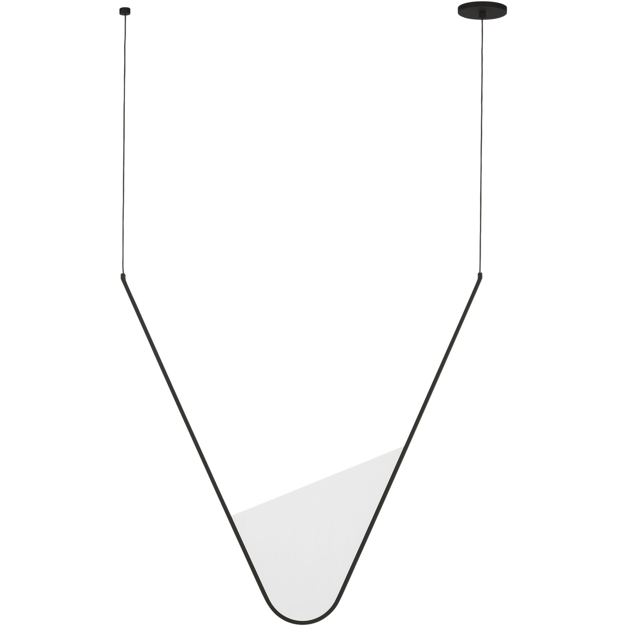 Sean Lavin Mizu LED 1.3 inch Nightshade Black Chandelier Ceiling Light