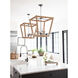 Perennial 4 Light 22.5 inch Natural Ceiling Lantern Ceiling Light