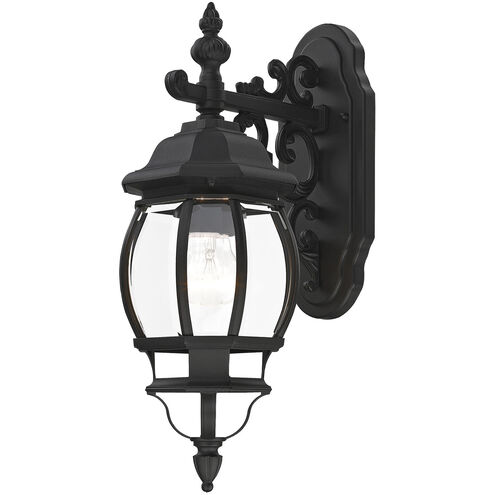Frontenac 1 Light 19 inch Textured Black Outdoor Wall Lantern