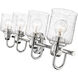 Kinsley 4 Light 28 inch Chrome Bath Vanity Wall Light