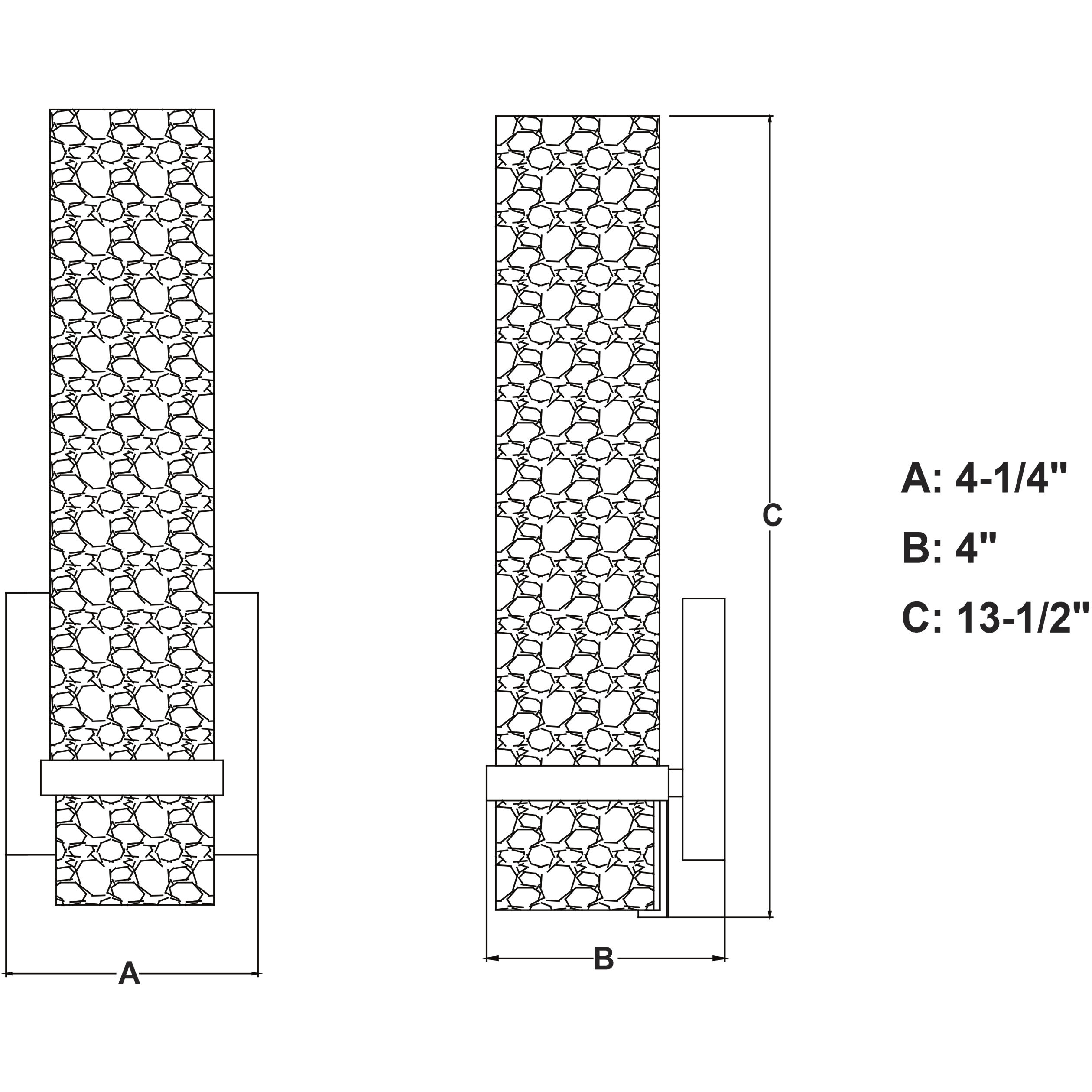 Vilo LED 4.5 inch Golden Brass Bathroom Light Wall Light