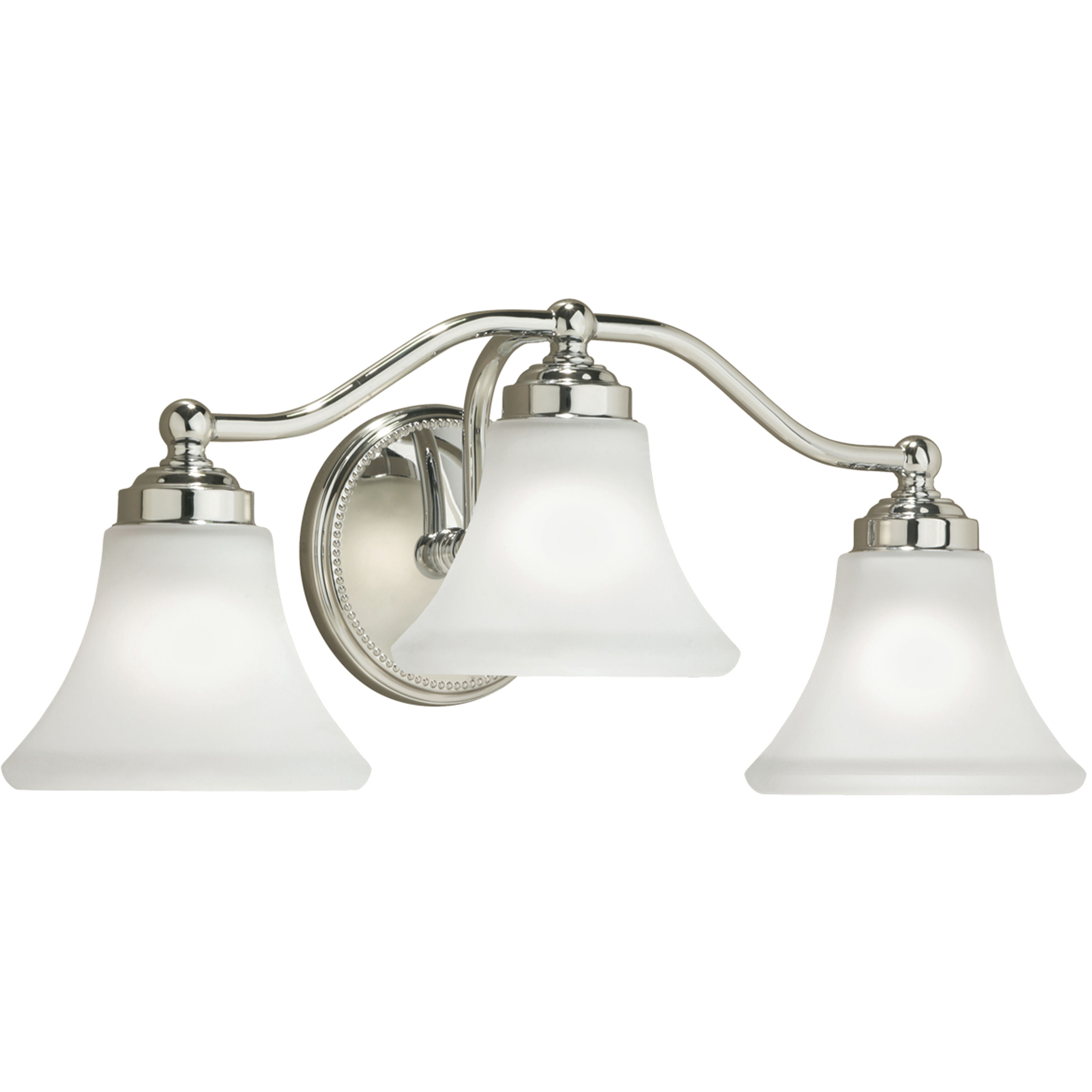 Soleil Vanity Light Wall Light in Chrome