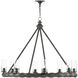 Orson 8 Light 45 inch Light Mole Chandelier Ceiling Light
