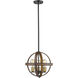 Kirkland 3 Light 14.00 inch Pendant