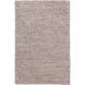 Haize 36 X 24 inch Gray Area Rug, Viscose