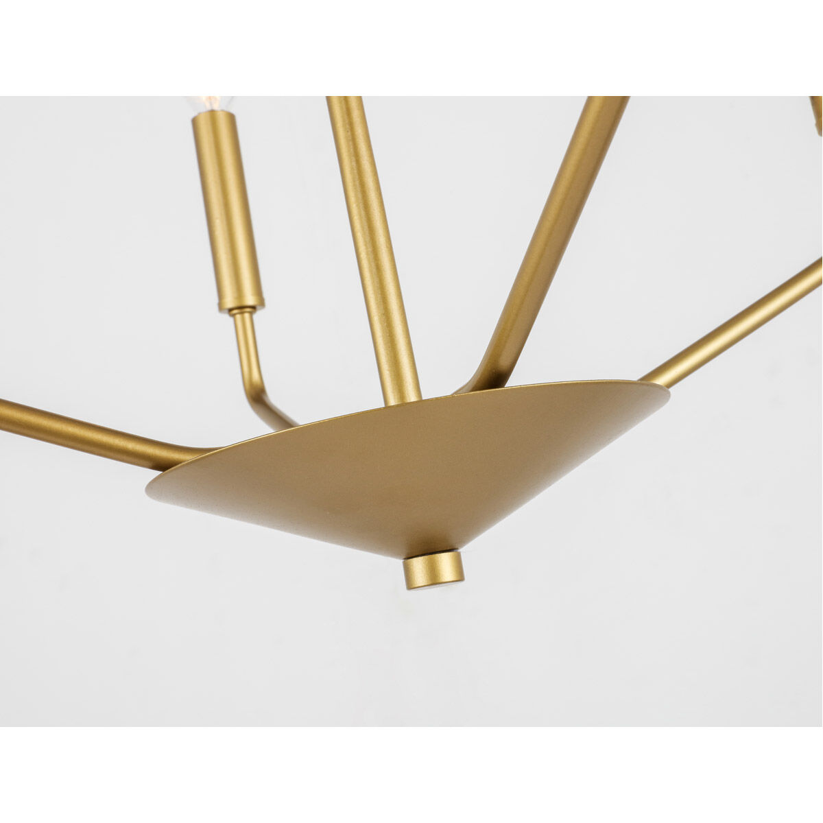 Enzo 4 Light 18 inch Brass Pendant Ceiling Light