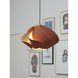 Matilda 1 Light 26.8 inch Black/Terracotta Pendant Ceiling Light in Terracotta/Ash, 27 in