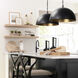 Karina 24 inch Black Pendant Light Ceiling Light