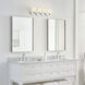 Windom 4 Light 24.38 inch Chrome Wall Bath Fixture Wall Light