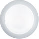 Disc LED 7.4 inch White Flush Mount Ceiling Light in 3000K