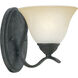 Prestige 1 Light 9.5 inch Sable Bronze Vanity Light Wall Light