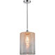 Edison Cobbleskill 1 Light 9 inch Polished Chrome Mini Pendant Ceiling Light