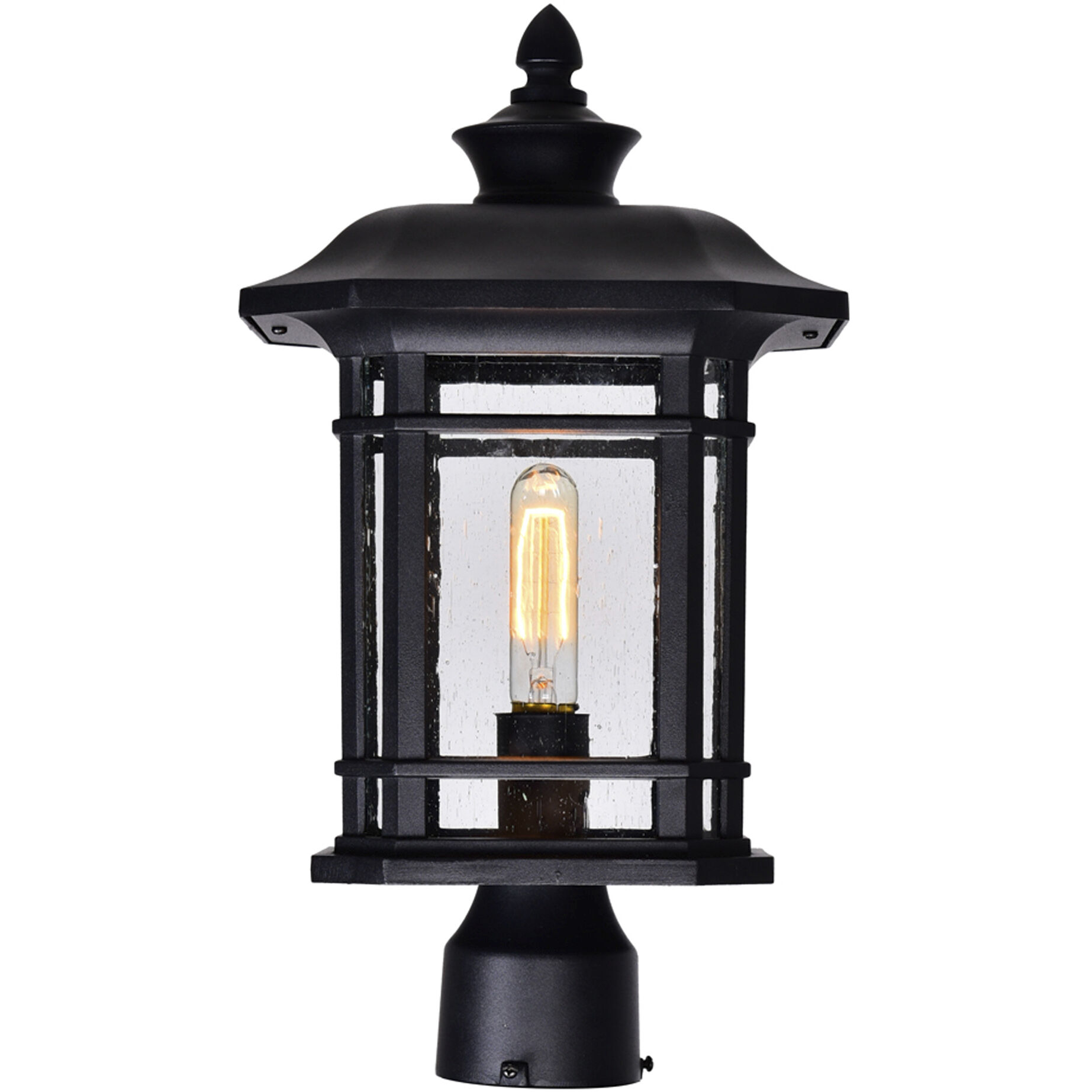 Blackburn 1 Light 18 inch Black Outdoor Lantern Head