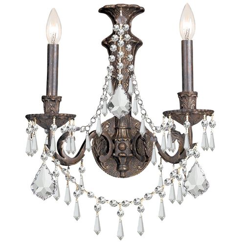 Vanderbilt 2 Light 15 inch English Bronze Sconce Wall Light