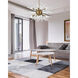 Sienna 10 Light 32 inch Gold Pendant Ceiling Light
