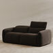 Eli Grey Sofa, Power Recliner