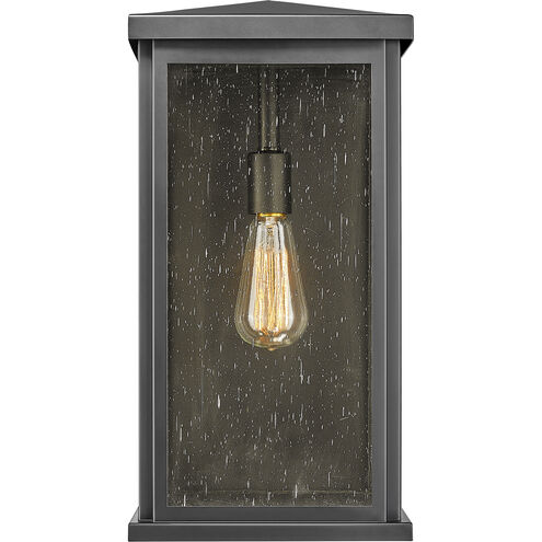 Lyons 1 Light 17.75 inch Matte Black Exterior Wall Lantern