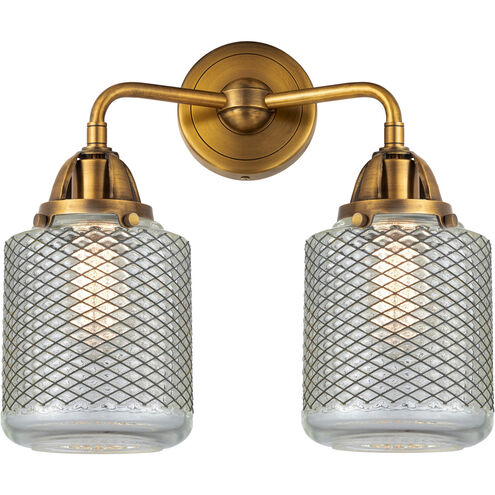Nouveau 2 Stanton LED 14 inch Brushed Brass Bath Vanity Light Wall Light