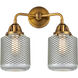 Nouveau 2 Stanton LED 14 inch Brushed Brass Bath Vanity Light Wall Light