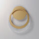 Lyra LED 8.75 inch Gold Bath Vanity Light Wall Light