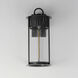 Windsor 1 Light 17.5 inch Black Patina Outdoor Wall Mount