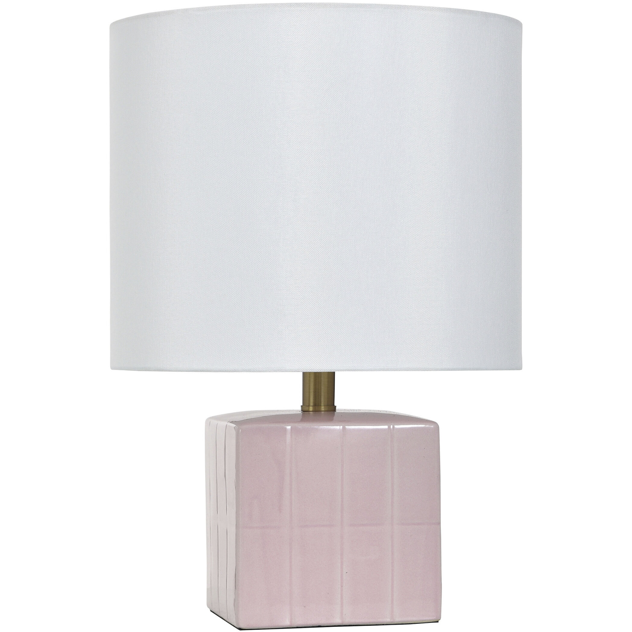 Matilda 18 inch 100 watt Pink Peony Table Lamp Portable Light
